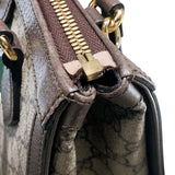 グッチ GUCCI オフィディアスモールトートバッグ 547551 ブラウン　ゴールド金具 GGスプリーム レディース ショルダーバッグ