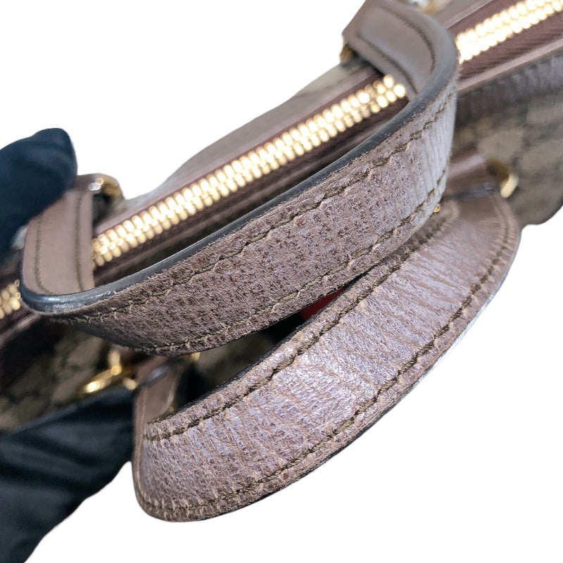 グッチ GUCCI オフィディアスモールトートバッグ 547551 ブラウン　ゴールド金具 GGスプリーム レディース ショルダーバッグ