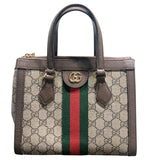 グッチ GUCCI オフィディアスモールトートバッグ 547551 ブラウン　ゴールド金具 GGスプリーム レディース ショルダーバッグ