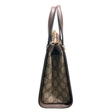 グッチ GUCCI オフィディアスモールトートバッグ 547551 ブラウン　ゴールド金具 GGスプリーム レディース ショルダーバッグ