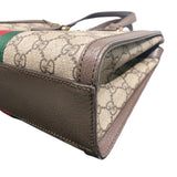 グッチ GUCCI オフィディアスモールトートバッグ 547551 ブラウン　ゴールド金具 GGスプリーム レディース ショルダーバッグ