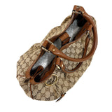 グッチ GUCCI スーキートートバッグ ブラウン GGキャンバス ハンドバッグ