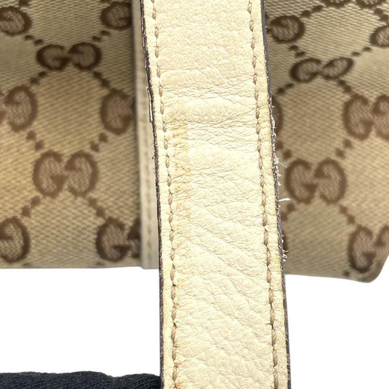 GUCCI ベージュ GGパターン ハンドバッグ グッチ GUCCI GGキャンバスハンドバッグ 141471 ベージュ GGキャンバス
