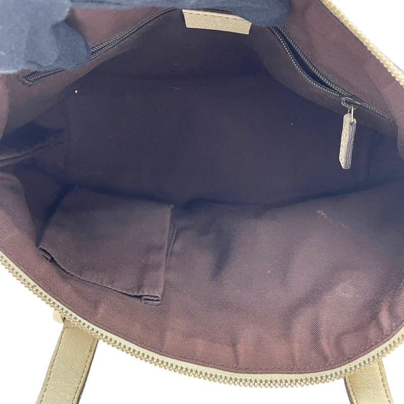 グッチ GUCCI GGキャンバスハンドバッグ 141471 ベージュ GGキャンバス