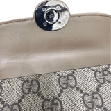 グッチ GUCCI ダブルG　プチチェーンバッグ 760194 ベージュ PVC レザー レディース ショルダーバッグ