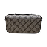グッチ GUCCI ダブルG　プチチェーンバッグ 760194 ベージュ PVC レザー レディース ショルダーバッグ