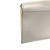 グッチ GUCCI バンブーハンドルハンドバッグ 453764 グレー レザー レディース ハンドバッグ