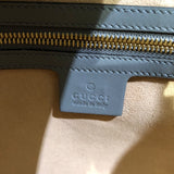 グッチ GUCCI バンブーハンドルハンドバッグ 453764 グレー レザー レディース ハンドバッグ