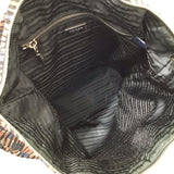プラダ PRADA ポンディング トートバッグ B2052A ネイビー ナイロン レディース トートバッグ