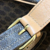 セリーヌ CELINE マカダムバックパック ブラウン PVC レディース リュック・デイパック