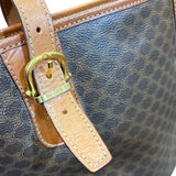 セリーヌ CELINE マカダムバケットバッグ PVC レディース ハンドバッグ