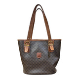 セリーヌ CELINE マカダムバケットバッグ PVC レディース ハンドバッグ