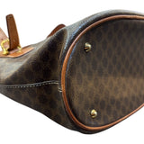 セリーヌ CELINE マカダムバケットバッグ PVC レディース ハンドバッグ