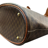 セリーヌ CELINE マカダムバケットバッグ PVC レディース ハンドバッグ