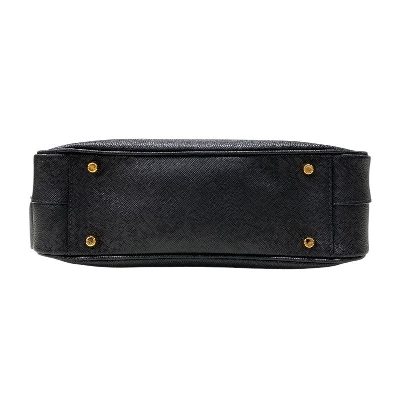 プラダ PRADA サフィアーノ ハンドバッグ 1BB113 ブラック ゴールド金具 レディース ハンドバッグ ショルダーバッグ