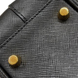 プラダ PRADA サフィアーノ ハンドバッグ 1BB113 ブラック ゴールド金具 レディース ハンドバッグ ショルダーバッグ