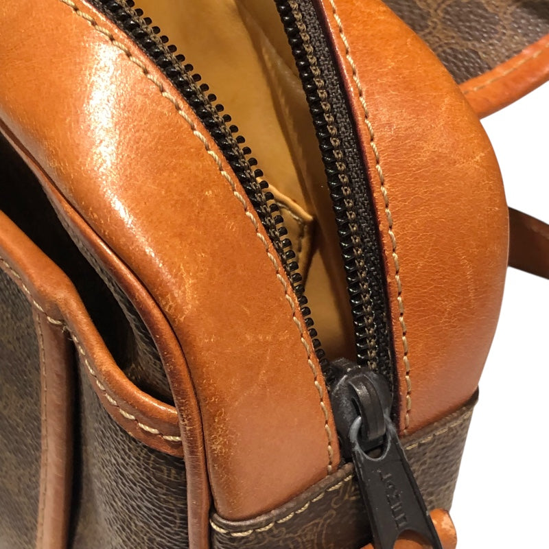 セリーヌ CELINE ﾏﾀﾞﾑｼｮﾙﾀﾞｰﾊﾞｯｸﾞ ブラウン PVC レディース ショルダーバッグ