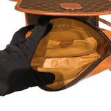 セリーヌ CELINE ﾏﾀﾞﾑｼｮﾙﾀﾞｰﾊﾞｯｸﾞ ブラウン PVC レディース ショルダーバッグ