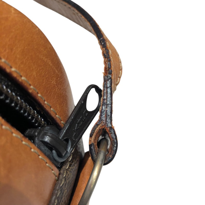 セリーヌ CELINE ﾏﾀﾞﾑｼｮﾙﾀﾞｰﾊﾞｯｸﾞ ブラウン PVC レディース ショルダーバッグ