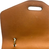 セリーヌ CELINE マカダム柄 トップハンドルバッグ ブラウン PVC レディース ハンドバッグ