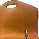 セリーヌ CELINE マカダム柄 トップハンドルバッグ ブラウン PVC レディース ハンドバッグ