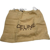 セリーヌ CELINE マカダム柄 トップハンドルバッグ ブラウン PVC レディース ハンドバッグ