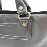 セリーヌ CELINE ブギーバッグ ブラウン レザー レディース ハンドバッグ