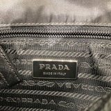 プラダ PRADA ナイロン ショルダーバッグ V167 ブラック ナイロン・サフィアーノレザー レディース ショルダーバッグ