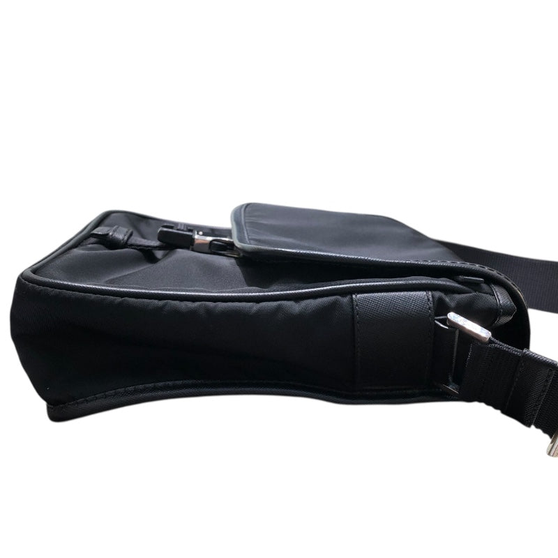 プラダ PRADA ナイロン ショルダーバッグ V167 ブラック ナイロン