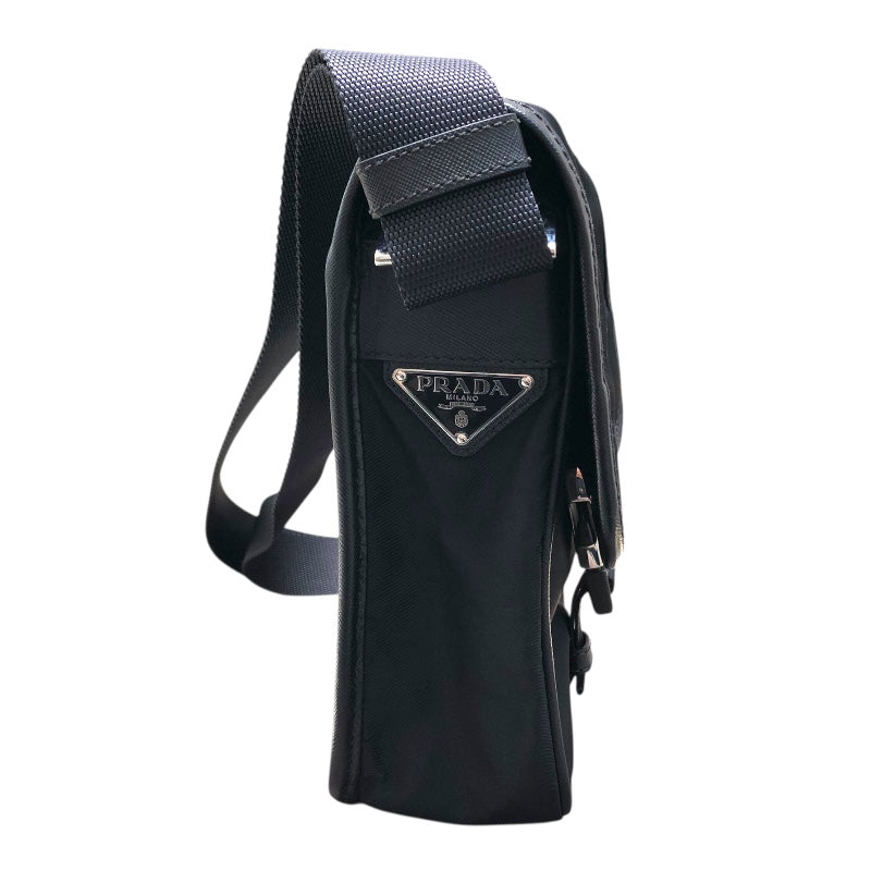 プラダ PRADA ナイロン ショルダーバッグ V167 ブラック ナイロン