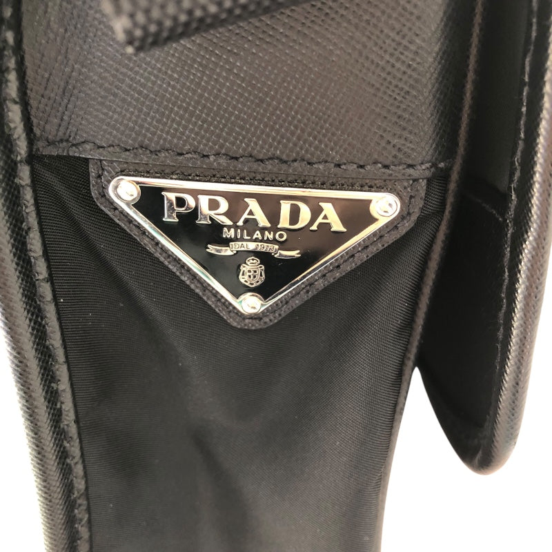 プラダ PRADA ナイロン ショルダーバッグ V167 ブラック ナイロン