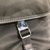 プラダ PRADA ナイロン ショルダーバッグ V167 ブラック ナイロン・サフィアーノレザー レディース ショルダーバッグ