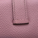 エルメス HERMES ベアン4連キーケース U刻 モーヴシルベストル×SV金具 エプソン レディース キーケース