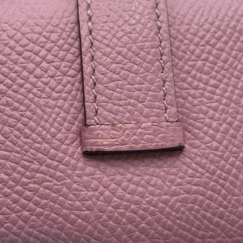 エルメス HERMES ベアン4連キーケース U刻 モーヴシルベストル×SV金具 エプソン レディース キーケース