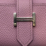 エルメス HERMES ベアン4連キーケース U刻 モーヴシルベストル×SV金具 エプソン レディース キーケース