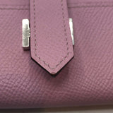 エルメス HERMES ベアン4連キーケース U刻 モーヴシルベストル×SV金具 エプソン レディース キーケース