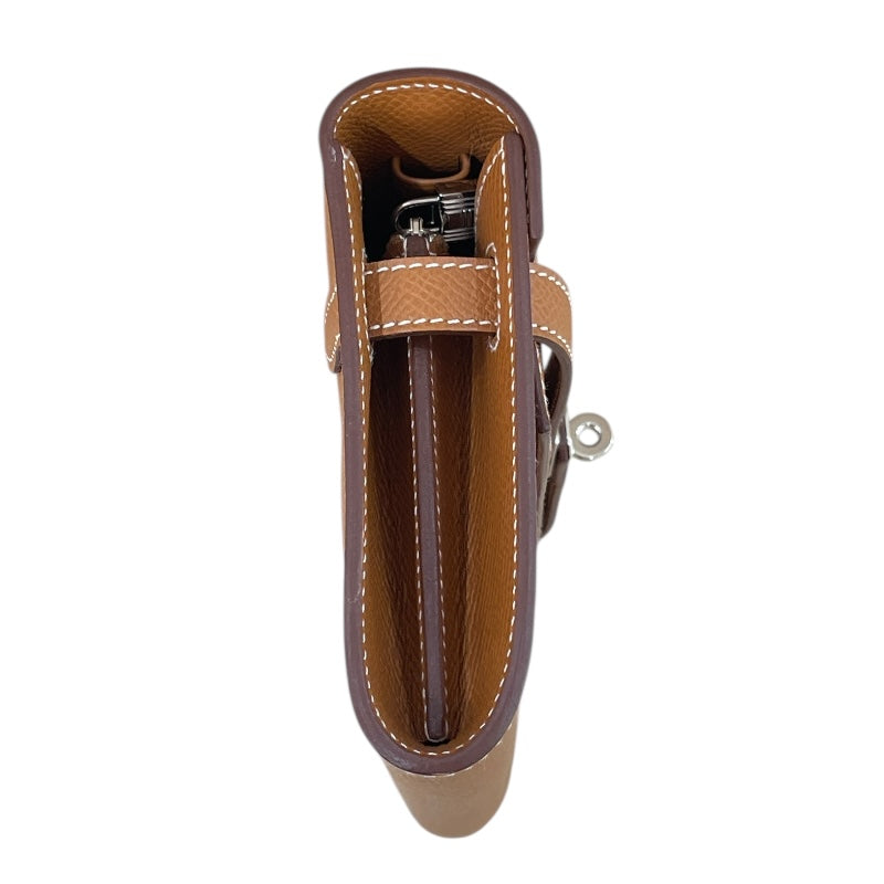 エルメス HERMES ケリートゥーゴー K刻印 ゴールド SV金具 エプソン レディース ショルダーバッグ