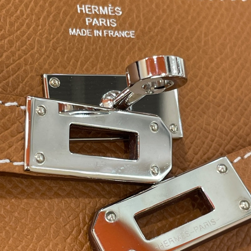 エルメス HERMES ケリートゥーゴー K刻印 ゴールド SV金具 エプソン レディース ショルダーバッグ