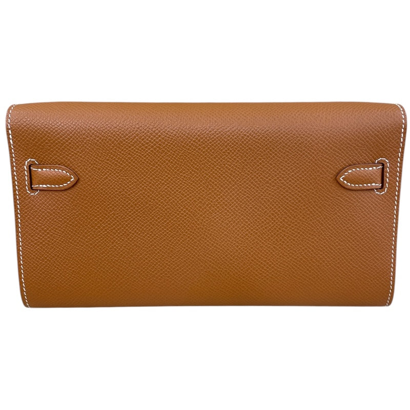 エルメス HERMES ケリートゥーゴー K刻印 ゴールド SV金具 エプソン レディース ショルダーバッグ