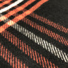 エルメス HERMES カシミヤ マフラー ブラック×レッド カシミヤ メンズ マフラー