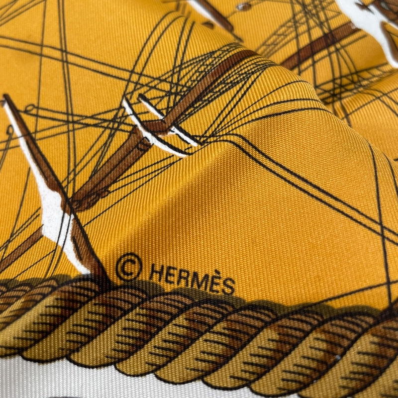 エルメス HERMES カレ90 　Marine et Cavalerie マルチカラー レディース スカーフ
