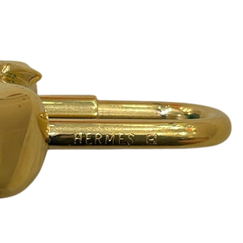 エルメス HERMES エレファントカデナ ゴールド メタル ユニセックス カデナ