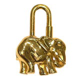 エルメス HERMES エレファントカデナ ゴールド メタル ユニセックス カデナ