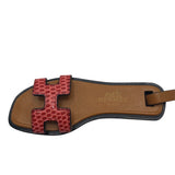 エルメス HERMES オランナノチャーム ブーケンビリア リザード・バトラー レディース ストラップ