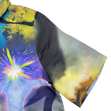 ロエベ LOEWE xハウルの動く城 星の子半袖シャツ SB44Y05X01 マルチカラー レーヨン レディース 半袖シャツ