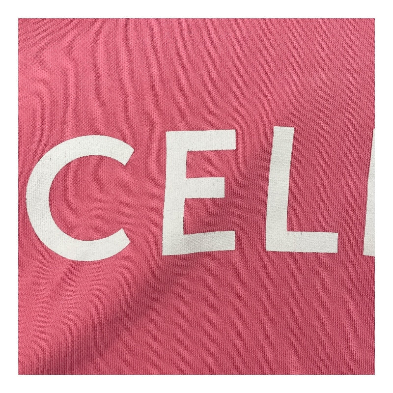 セリーヌ CELINE ロゴプリントルーズフーディーパーカー 2Y321670Q