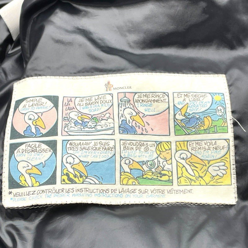 モンクレール MONCLER MAYA ダウンジャケット ブラック ナイロン メンズ ダウンジャケット