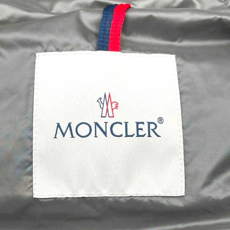 モンクレール MONCLER BOEDIC ファー付ダウンコート F20931C20202 グレー ナイロン レディース ダウンジャケット