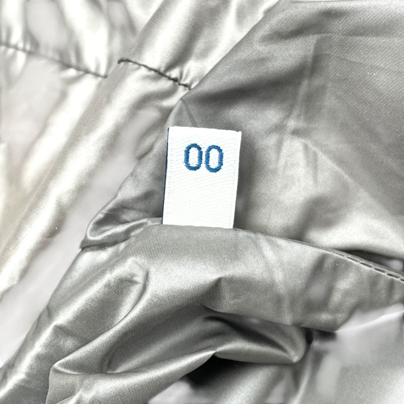 モンクレール MONCLER BOEDIC ファー付ダウンコート F20931C20202 グレー ナイロン レディース ダウンジャケット