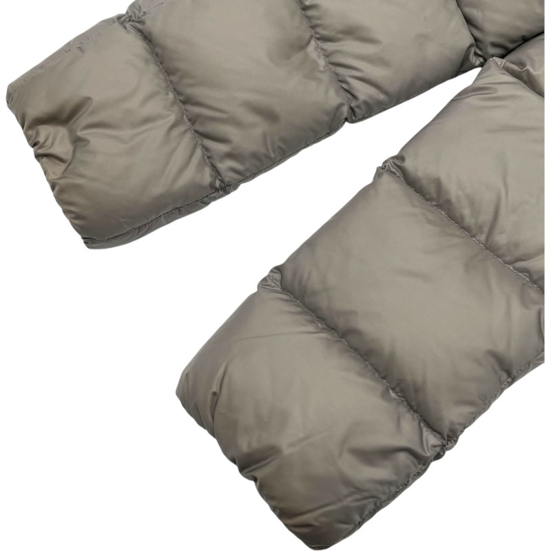 モンクレール MONCLER BOEDIC ファー付ダウンコート F20931C20202 グレー ナイロン レディース ダウンジャケット